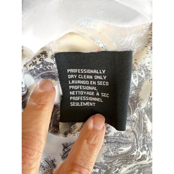 Guess Black Trench Coat Size Petite Medium - Picture 11 of 12